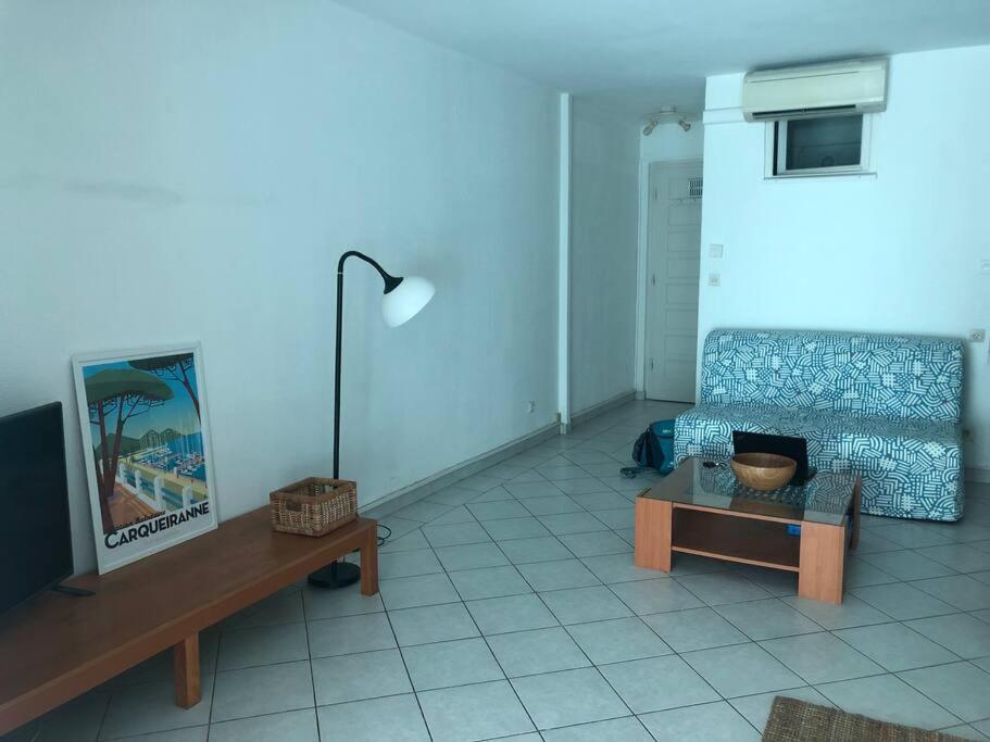 Grand Studio Veranda Et Terrasse Carqueiranne Exterior foto